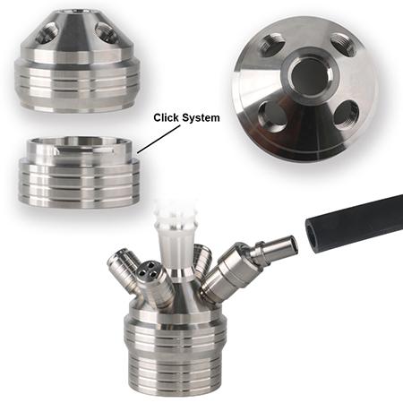 Кальян из нержавеющей стали серии SS-B001