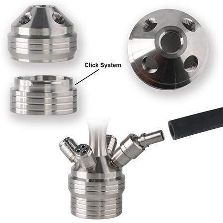 Кальян из нержавеющей стали серии SS-B005