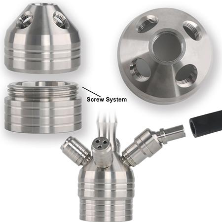 Кальян из нержавеющей стали серии SS-M001